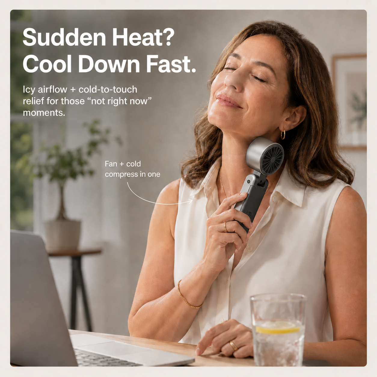 ICYCOOL™ Handheld Cooling Fan